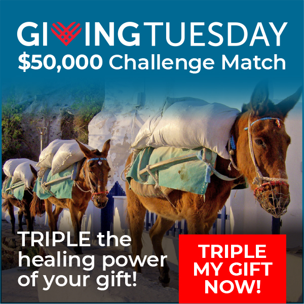 Your Gift is TRIPLED for Giving Tuesday